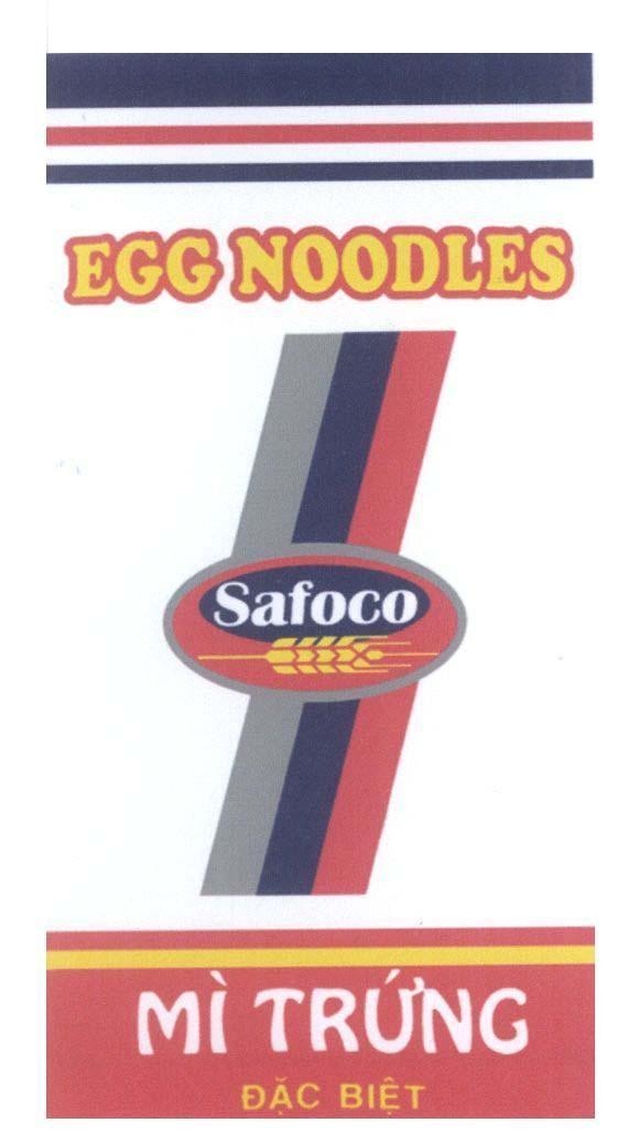 Safoco EGG NOODLES Mì Trứng Đặc Biệt 