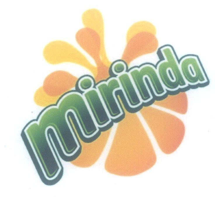 Trademark Mirinda  of PepsiCo, Inc., application No 4-2014-15687