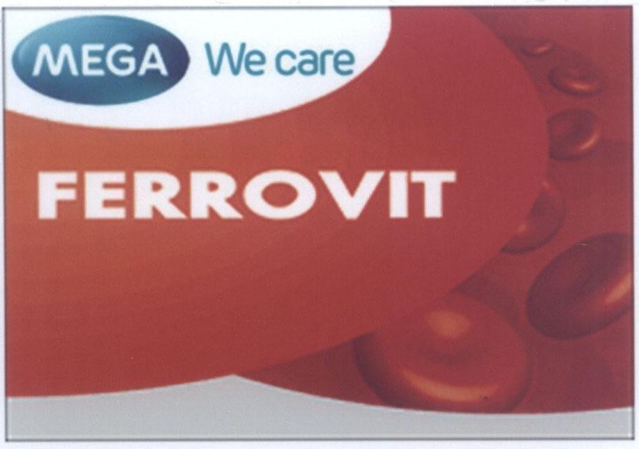Mega Lifesciences Public Company Limited的MEGA We care FERROVIT 品牌, 申请号 4-2014-16121