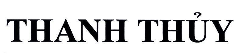 Nhãn hiệu Thanh Thuỷ  của Công ty TNHH sản xuất thương mại Hoàng Trung Nam, số đơn 4-2014-16624