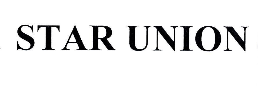Nhãn hiệu STAR UNION  của Công ty TNHH sản xuất - thương mại - dịch vụ Hiệp Tân Hi Ta Sa, số đơn 4-2014-17864