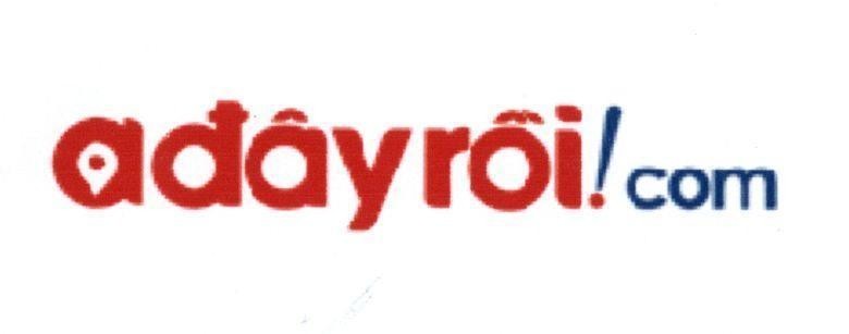 Nhãn hiệu ađâyrồi!com  của Công ty cổ phần One Mount Group, số đơn 4-2014-19158