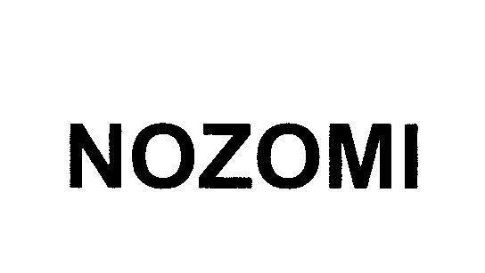 Nhãn hiệu NOZOMI  của SUMITOMO CHEMICAL COMPANY, LIMITED, số đơn 4-2014-21926