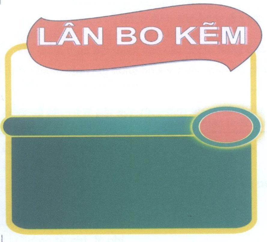 Nhãn hiệu Lân Bo Kẽm  của Công ty TNHH thương mại Ngân Gia Nhật, số đơn 4-2014-23822