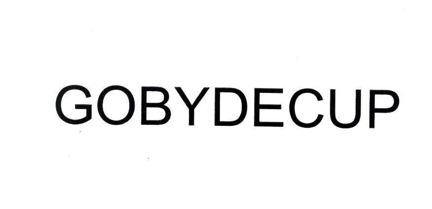 Nhãn hiệu GOBYDECUP  của Công ty cổ phần y tế Sức Sống Việt, số đơn 4-2014-24609