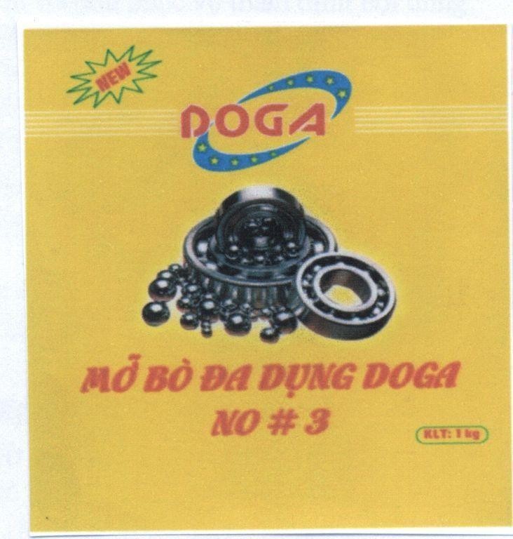 DOGA Mỡ Bò Đa Dụng DOGA NO # 3 NEW KLT: 1kg 