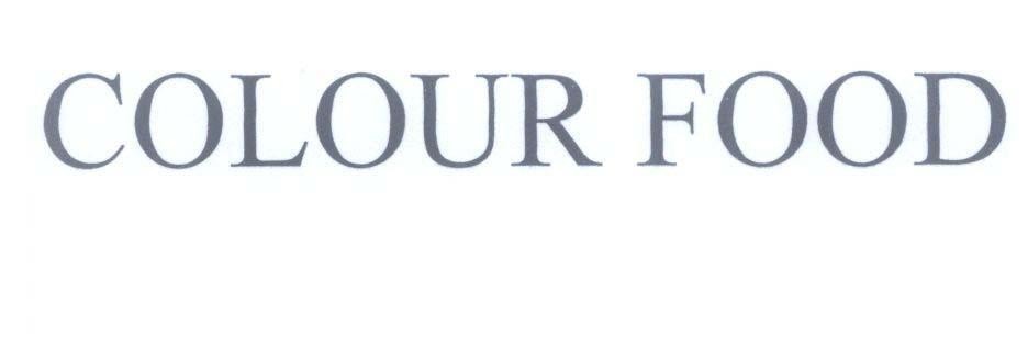 Trademark COLOUR FOOD  of Nguyễn Vân Nam, application No 4-2014-25675