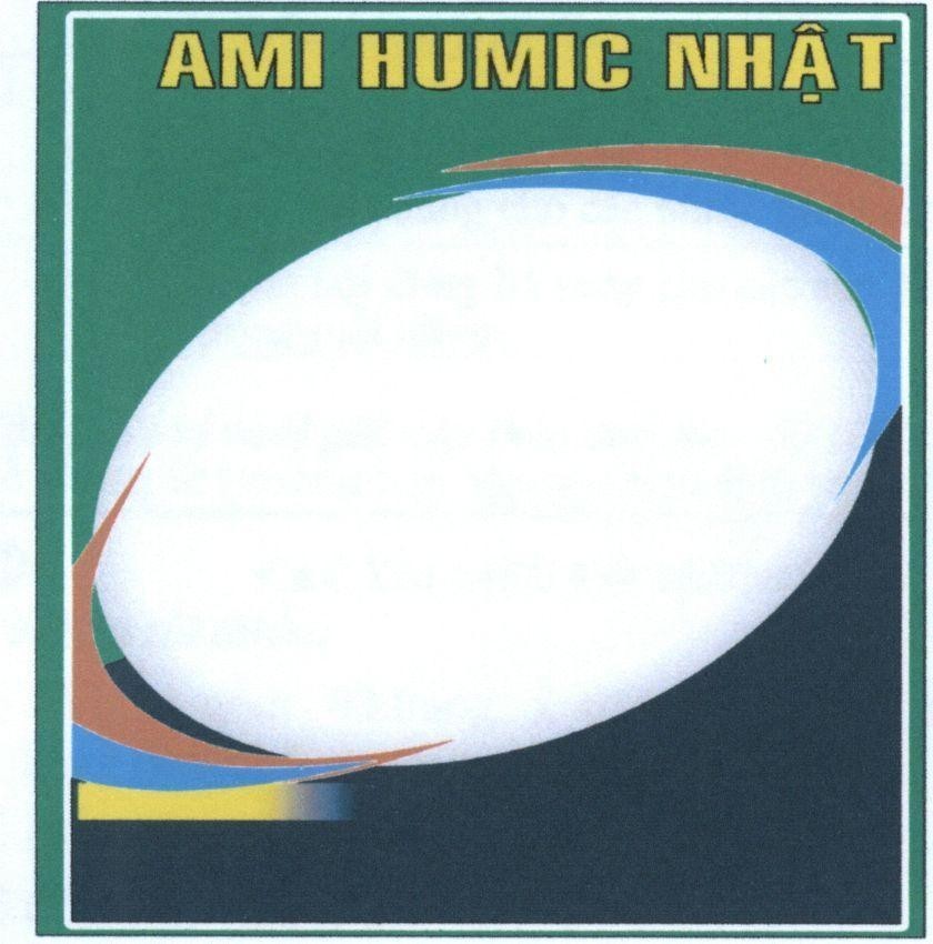 Nhãn hiệu AMI HUMIC Nhật  của Công ty TNHH thương mại Ngân Gia Nhật, số đơn 4-2014-25953