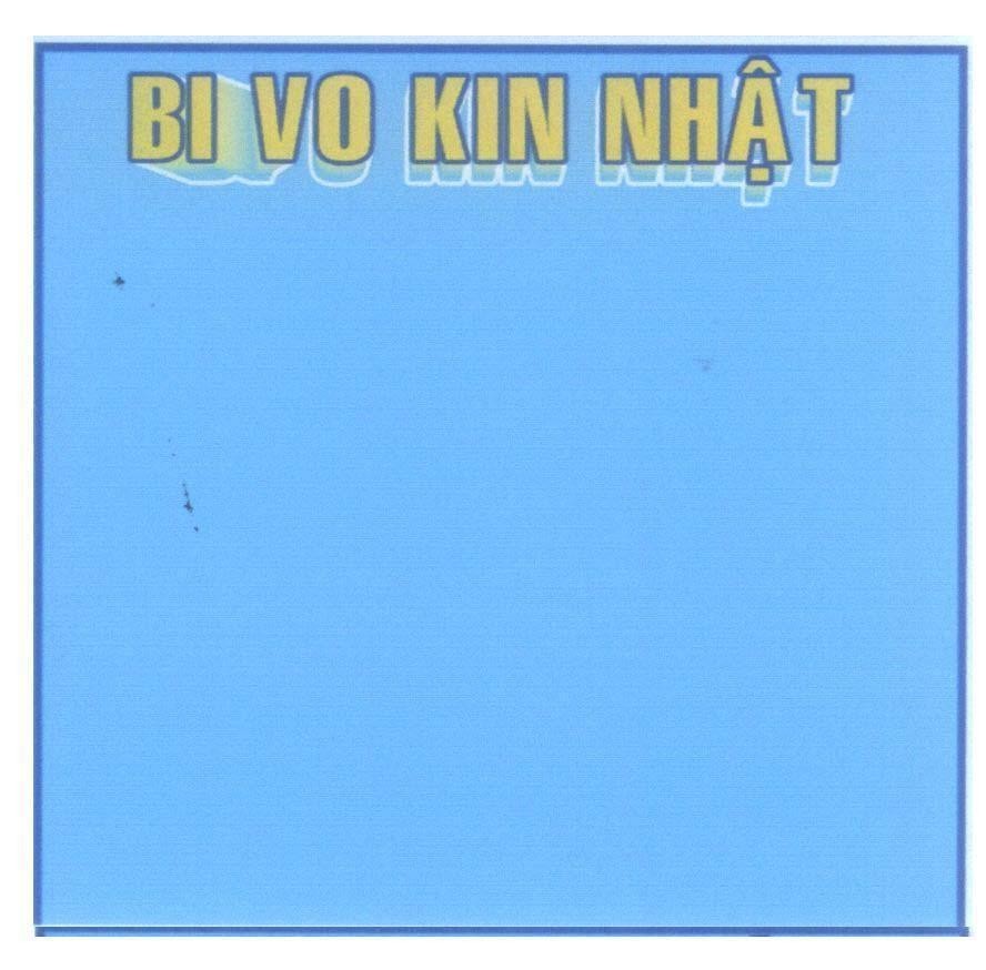 Nhãn hiệu BI VO KIN Nhật  của Công ty TNHH thương mại Ngân Gia Nhật, số đơn 4-2014-29286