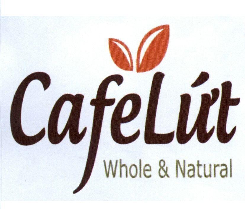 Nhãn hiệu CafeLứt Whole & Natural  của Công ty cổ phần thực phẩm HOMEFOOD, số đơn 4-2014-31260