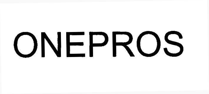 Nhãn hiệu ONEPROS  của Công ty cổ phần y tế Sức Sống Việt, số đơn 4-2014-32974