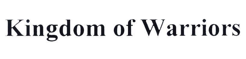 Nhãn hiệu Kingdom of Warriors  của Webzen, Inc., số đơn 4-2015-01510