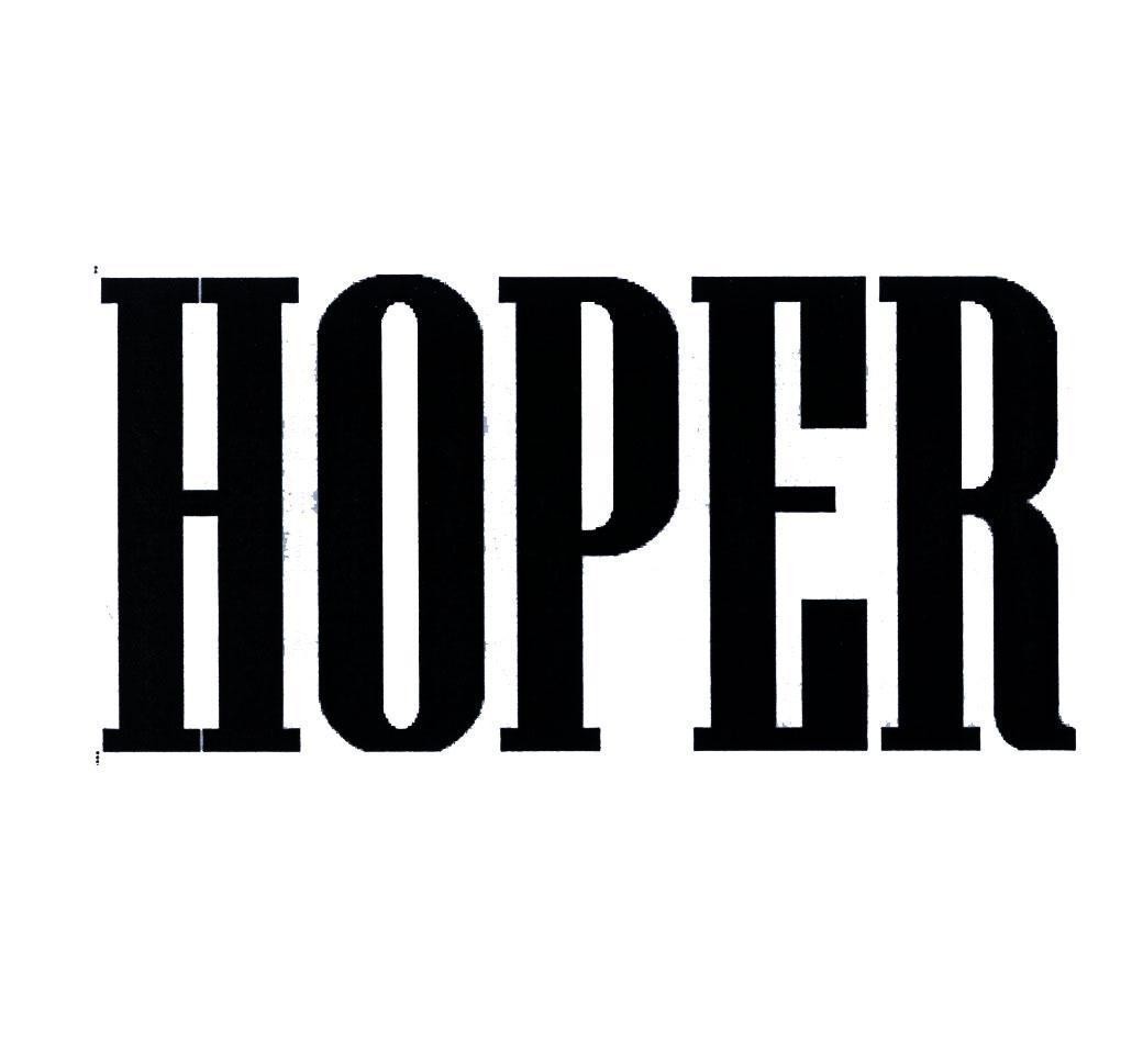 Trademark HOPER  of Công ty TNHH inox Quang Trung, application No 4-2015-02020