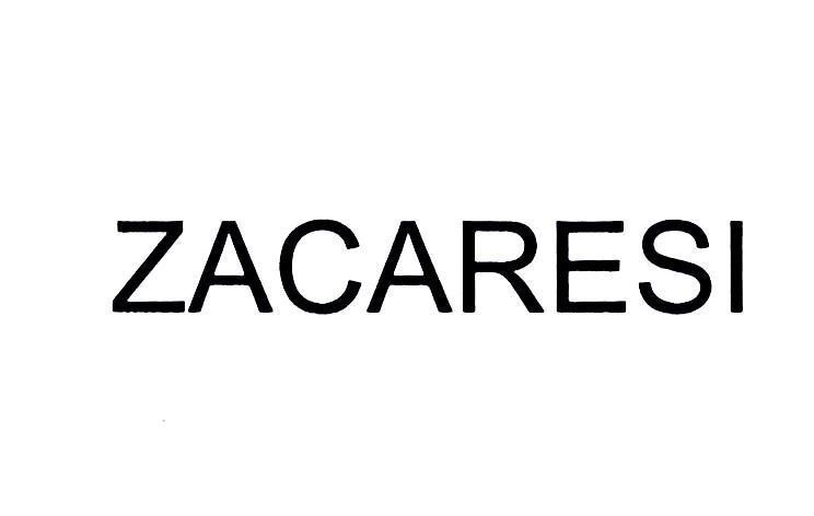 Nhãn hiệu ZACARESI  của Công ty cổ phần y tế Sức Sống Việt, số đơn 4-2015-03900