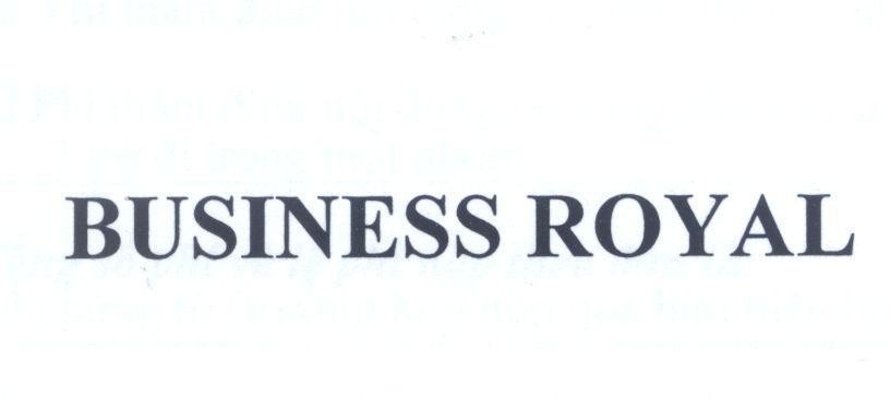 Nhãn hiệu BUSINESS ROYAL  của Công ty TNHH một thành viên Thuốc lá Đồng Tháp, số đơn 4-2015-07622