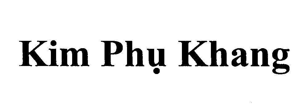 Nhãn hiệu Kim Phụ Khang  của Công ty trách nhiệm hữu hạn dược phẩm á âu, số đơn 4-2015-07756