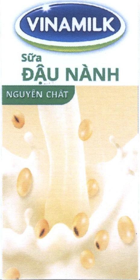 Nhãn hiệu VINAMILK Sữa Đậu Nành Nguyên Chất  của Công ty cổ phần Sữa Việt Nam (Vinamilk), số đơn 4-2015-07924