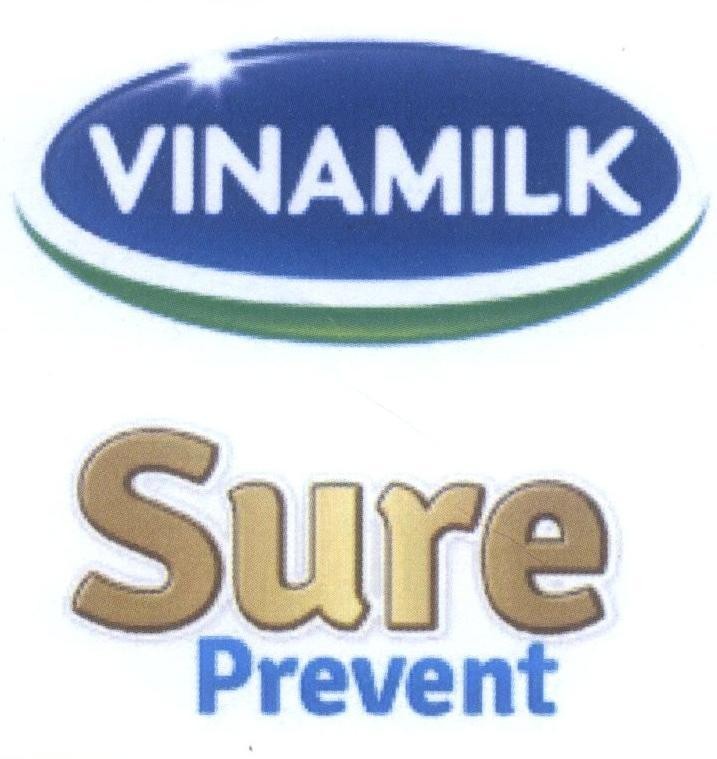 Nhãn hiệu VINAMILK Sure Prevent  của Công ty cổ phần Sữa Việt Nam (VINAMILK), số đơn 4-2015-09507
