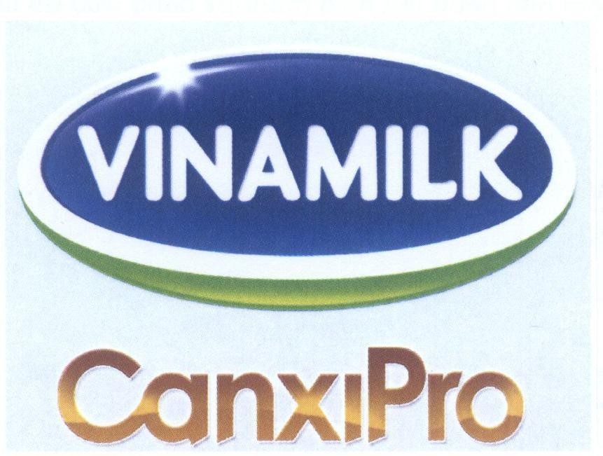 Nhãn hiệu VINAMILK CanxiPro  của Công ty cổ phần Sữa Việt Nam (VINAMILK), số đơn 4-2015-09509