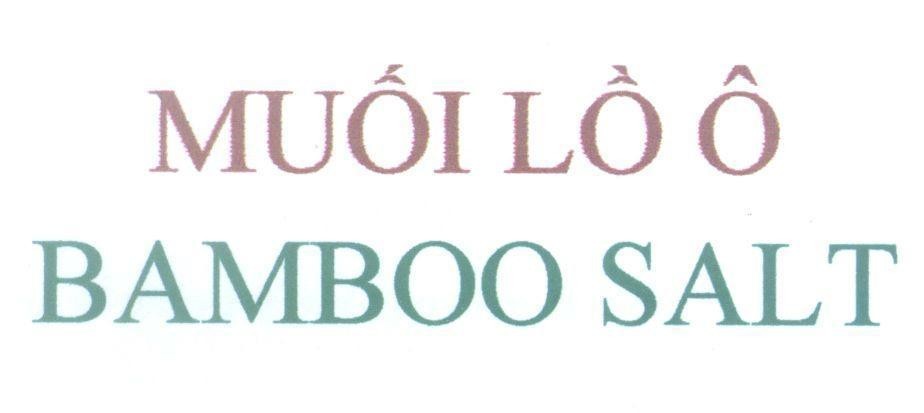 Muối Lồ Ô BAMBOO SALT 