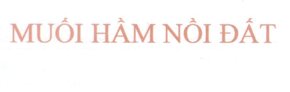 Muối hầm nồi đất 