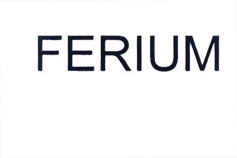 Nhãn hiệu FERIUM  của EMCURE PHARMACEUTICALS LIMITED, số đơn 4-2015-13697