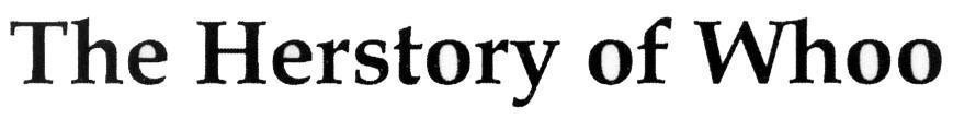 Trademark The Herstory of Whoo  of LG H&H Co., LTD., application No 4-2015-16922
