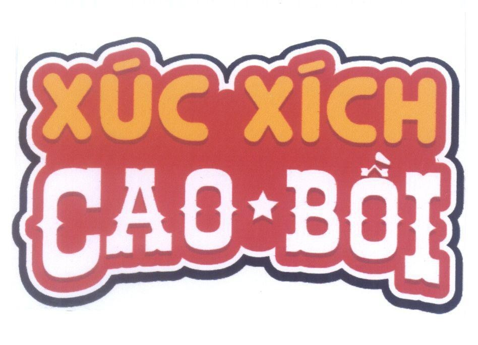 Trademark Xúc Xích Cao Bồi  of Công ty cổ phần Masan Jinju, application No 4-2015-17149