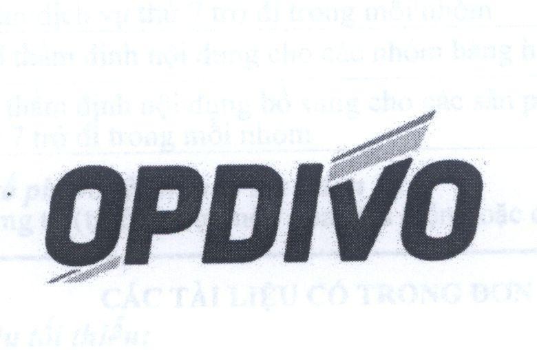 Nhãn hiệu OPDIVO  của BRISTOL-MYERS SQUIBB COMPANY, a Delaware Corporation, số đơn 4-2015-17824