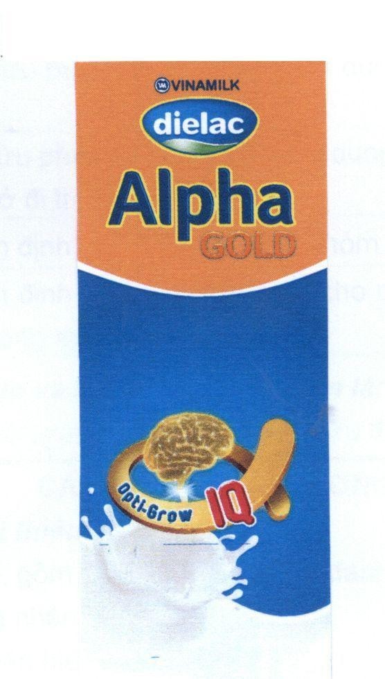 Alpha GOLD VINAMILK dielac Opti-Grow IQ 
