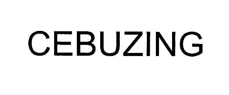 Nhãn hiệu CEBUZING  của Công ty cổ phần y tế Sức Sống Việt, số đơn 4-2015-19829