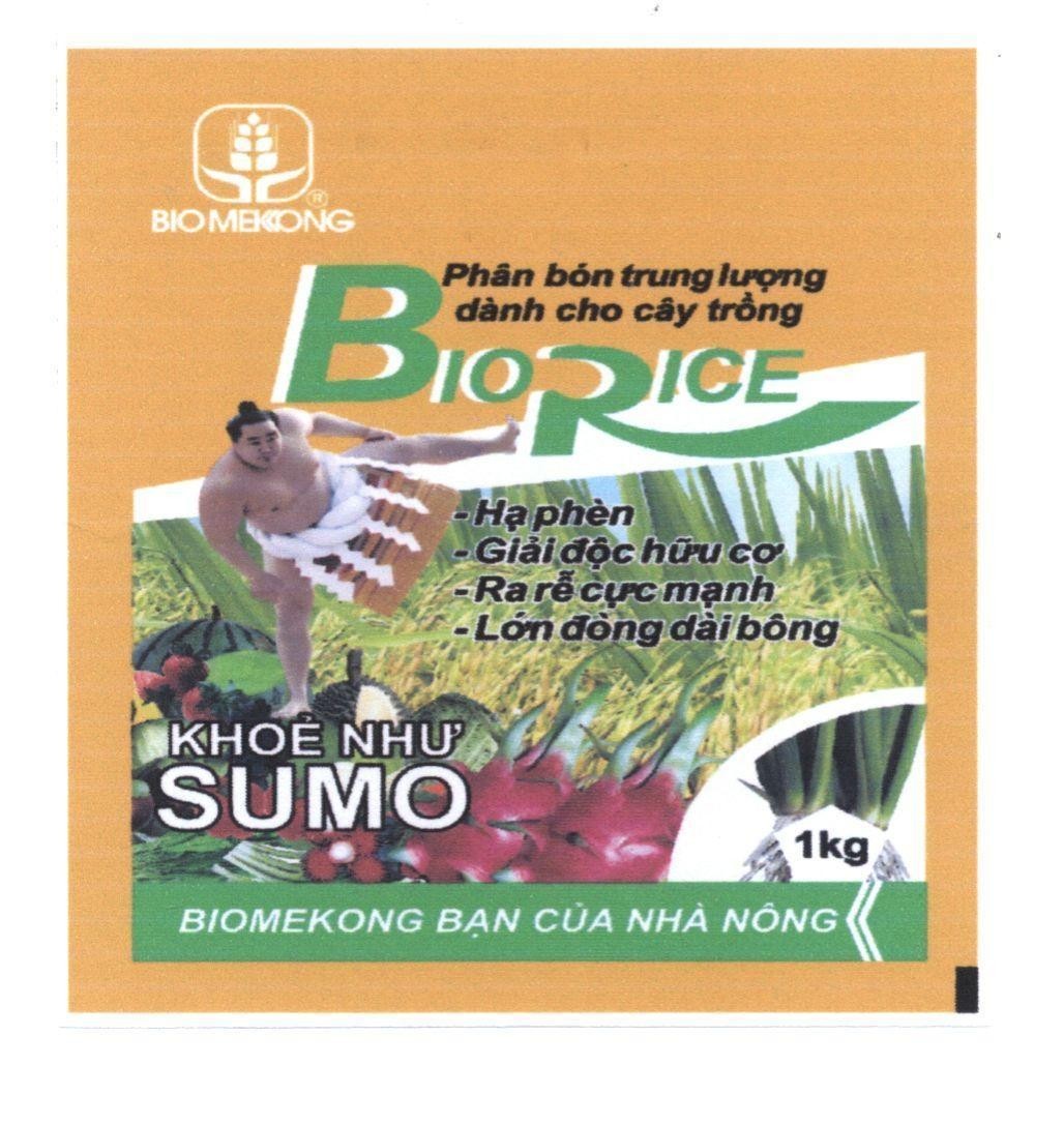 BIO R ICE BIOMEKONG Khỏe Như SUMO Bạn Của Nhà Nông Phân bón vi lượng dành cho 