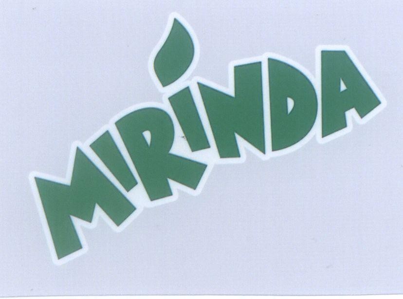 Nhãn hiệu MIRINDA  của PepsiCo, Inc., số đơn 4-2015-25040