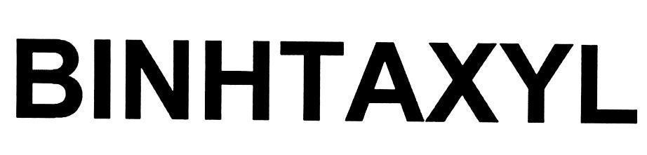Nhãn hiệu BINHTAXYL  của Jiangyin Jianglian Industry Trade Co., Ltd, số đơn 4-2015-27822