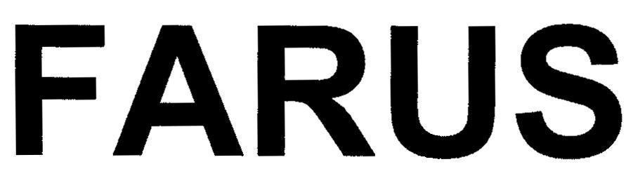 Nhãn hiệu FARUS  của Jiangyin Jianglian Industry Trade Co., Ltd, số đơn 4-2015-27826