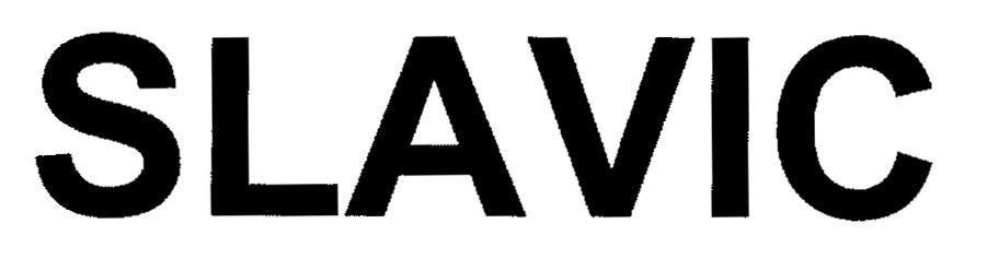 Nhãn hiệu SLAVIC  của Jiangyin Jianglian Industry Trade Co., Ltd, số đơn 4-2015-27830