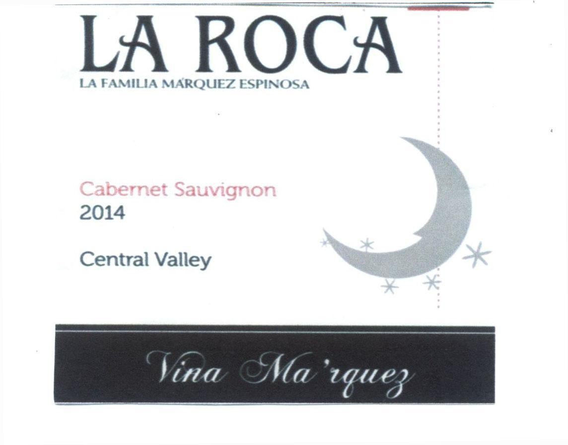 LA ROCA LA FAMILIA MARQUEZ ESPINOSA Cabernet Sauvignon Central Valley Vina Ma'rquez 