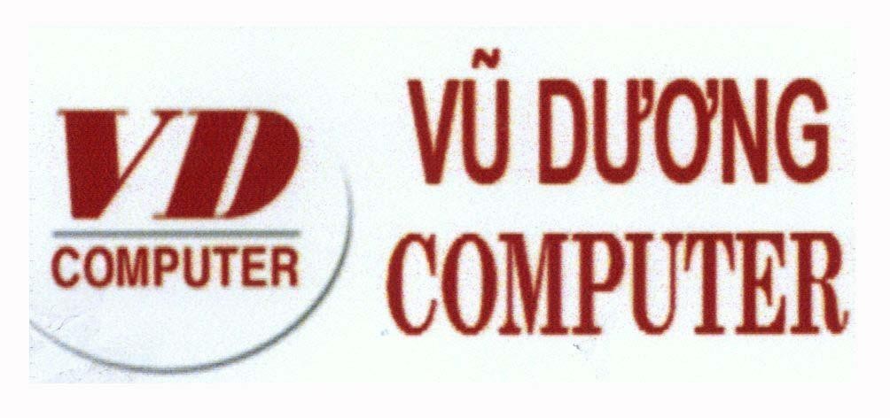 Trademark Vũ Dương COMPUTER VD COMPUTER  of Công ty TNHH thương mại dịch vụ tin học Vũ Dương, application No 4-2015-31883