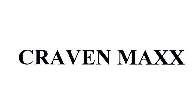 Nhãn hiệu CRAVEN MAXX  của Carreras Limited, số đơn 4-2015-36021