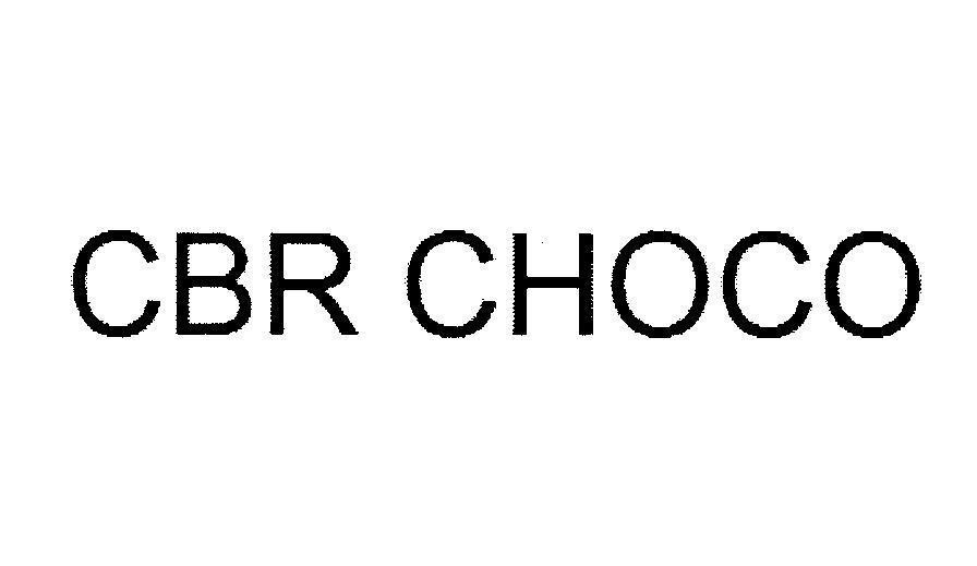 Nhãn hiệu CBR CHOCO  của Musim Mas Holdings Pte Ltd, số đơn 4-2016-01334