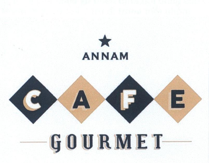 Nhãn hiệu AN NAM CAFE GOURMET  của Công ty TNHH thực phẩm Ân Nam, số đơn 4-2016-01959