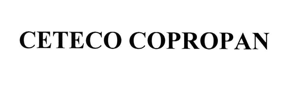 Nhãn hiệu CETECO COPROPAN  của Công ty Cổ phần Dược Trung ương 3, số đơn 4-2016-04859