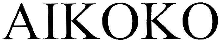 Trademark AIKOKO  of Công ty cổ phần Vinpro Hà Nội, application No 4-2016-06744