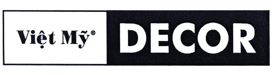 Nhãn hiệu Việt Mỹ DECOR  của Công ty TNHH một thành viên Cọ Việt Mỹ, số đơn 4-2016-07609