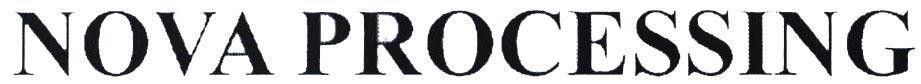 NOVA PROCESSING 