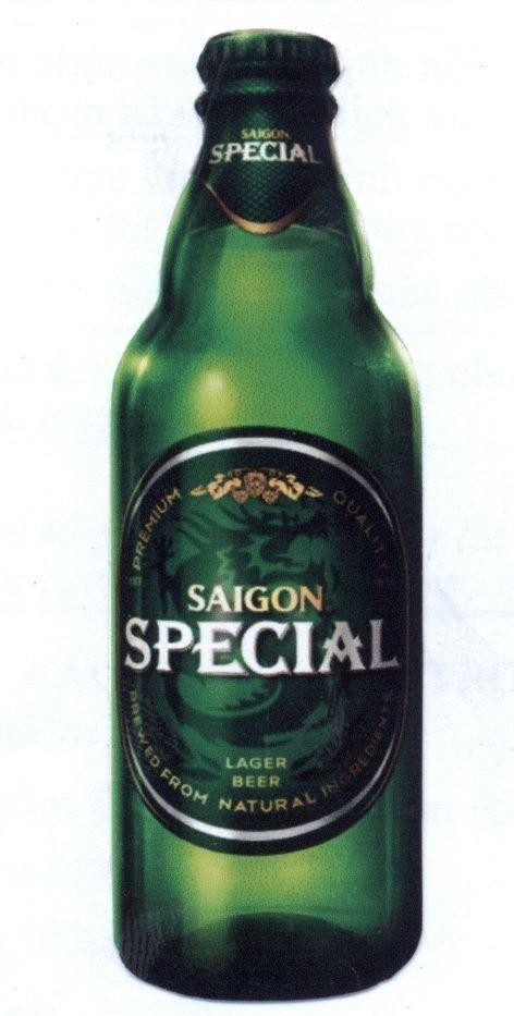 Nhãn hiệu PREMIUM QUALITY - BREWED FROM NATURAL INGREDlENTS - LAGER BEER SAIGON SPECAL  của Tổng công ty cổ phần bia - rượu - nước giải khát Sài Gòn, số đơn 4-2016-11255