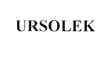 Trademark URSOLEK  of Công ty TNHH một thành viên VIMEPHARCO, application No 4-2016-12278