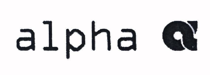 alpha [alpha a] 