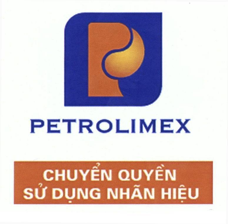 Nhãn hiệu PETROLIMEX Chuyển Quyền Sử Dụng Nhãn Hiệu P  của Tập đoàn Xăng Dầu Việt Nam, số đơn 4-2016-15078