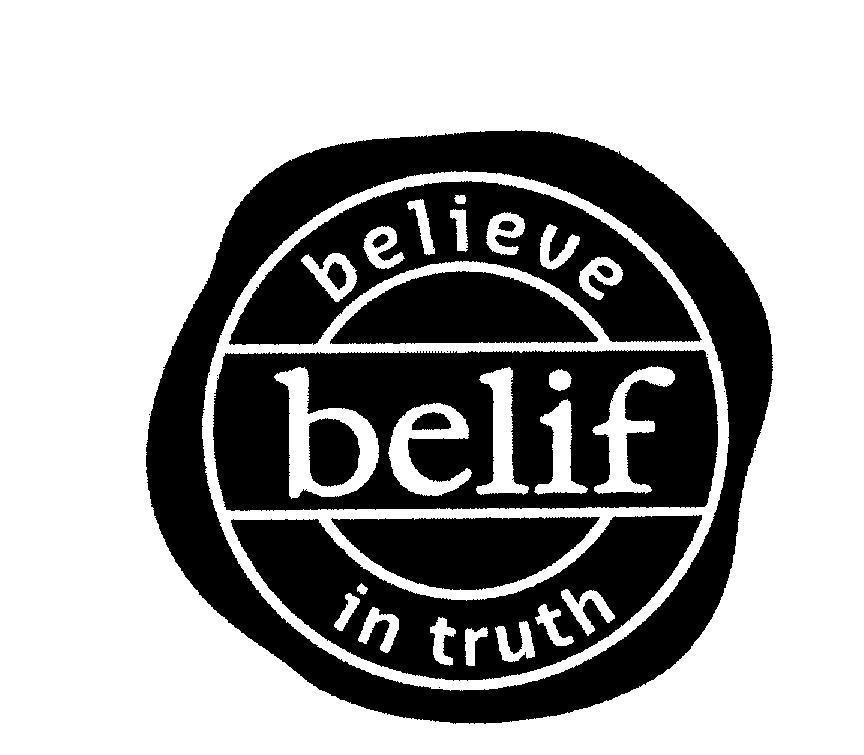 LG H&H Co., LTD.的belif believe in truth 品牌, 申请号 4-2016-18830